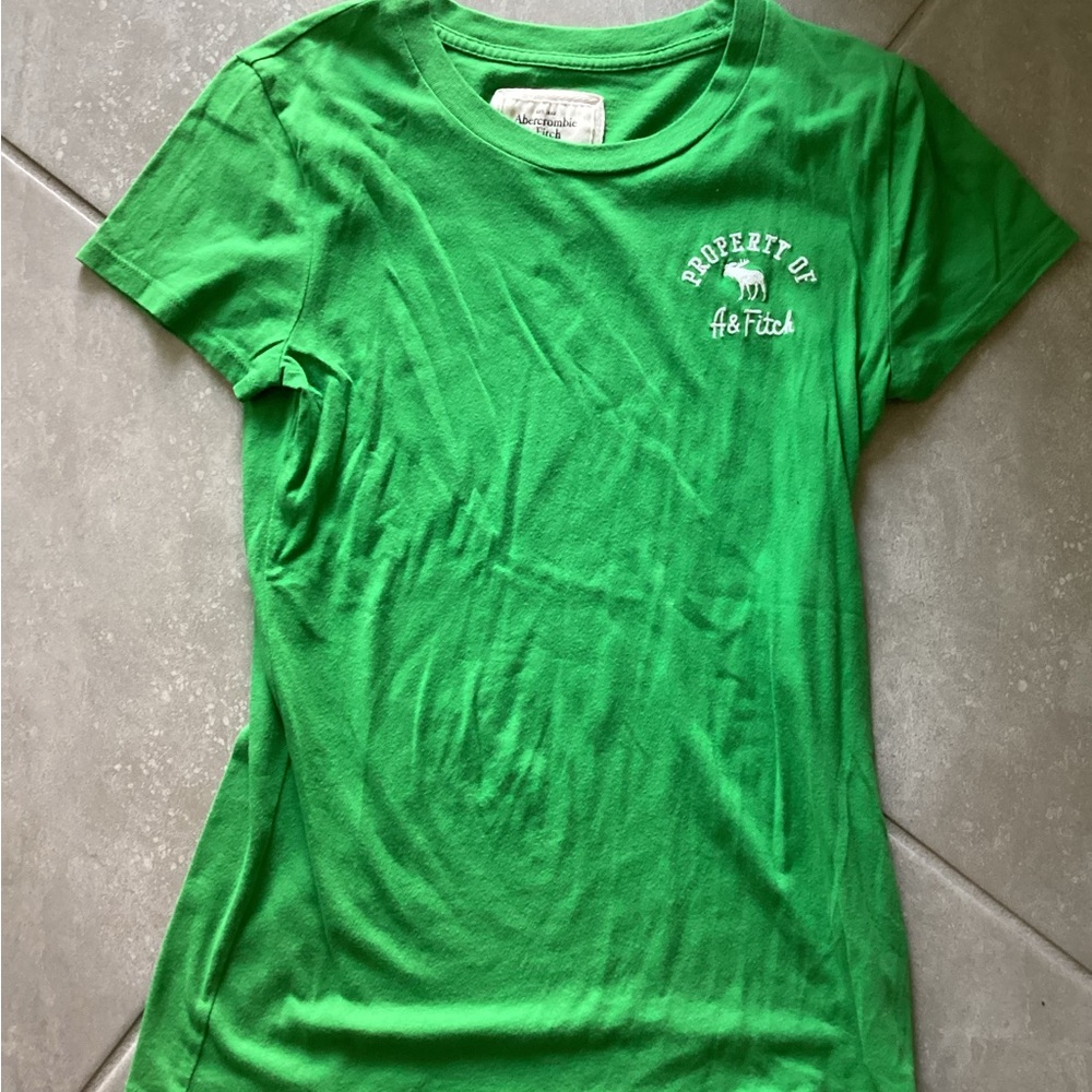 Green Abercrombie & Fitch T-Shirt